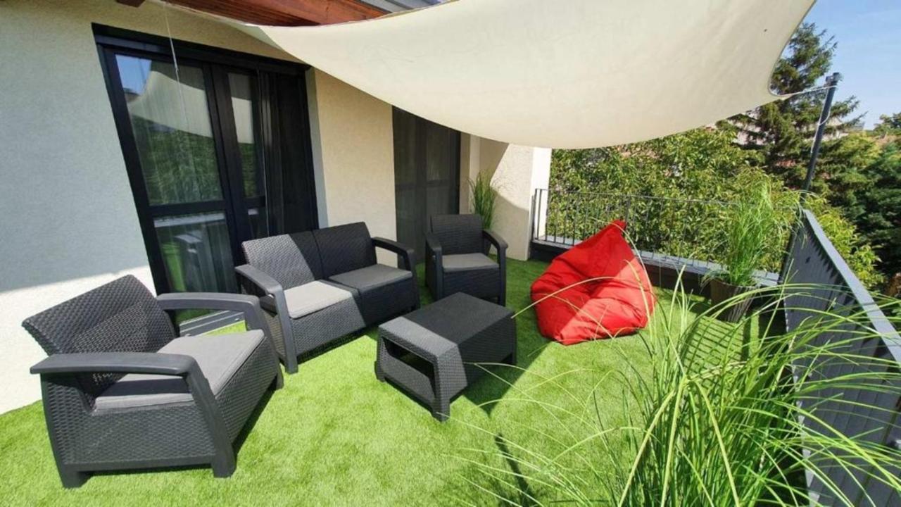 Sun Terrace Mini Penthouse Bestern Szeged Luaran gambar
